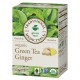 Traditional Medicinals Organic Green Tea with Ginger 16bg