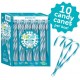 Yumearth Candy Cane Blue Raspberry 4.94oz