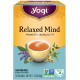 Yogi Tea Company Relaxed Mind 16bg